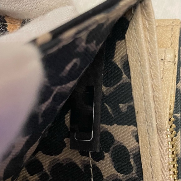 “See By Chloe” Authentic Vintage Leopard Print Long Wallet - Picture 14 of 16